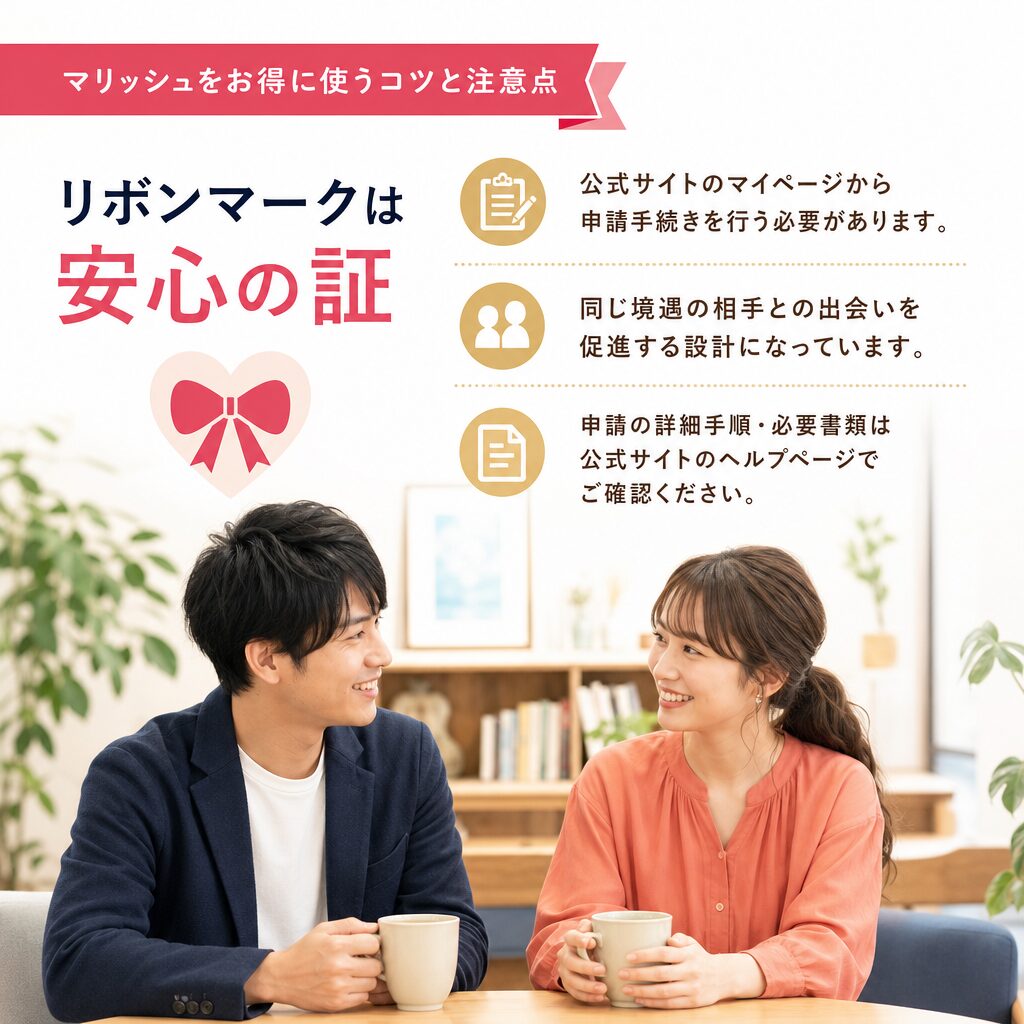 パソコンのブラウザからマリッシュの公式サイトにアクセスして登録する様子