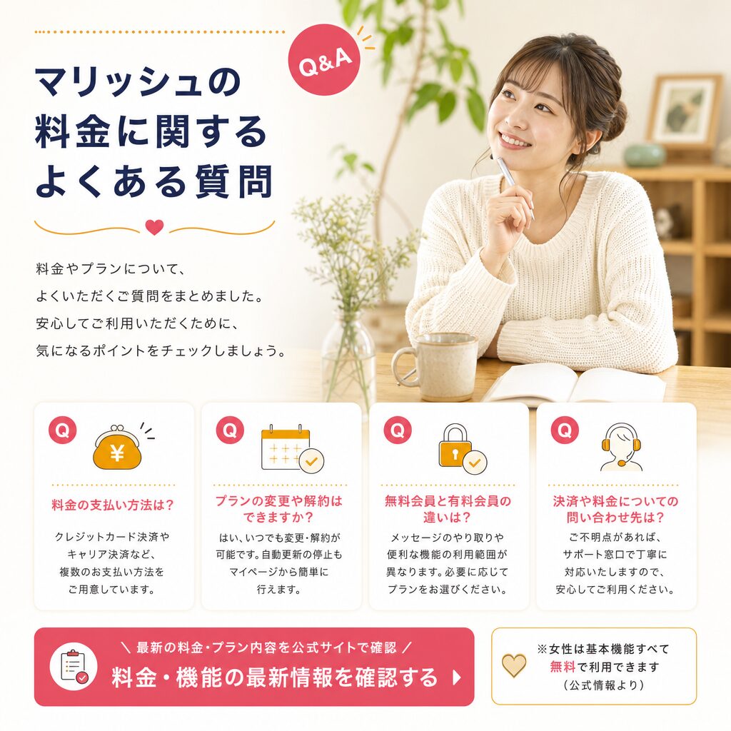 よくある質問をスマートフォンで確認している女性